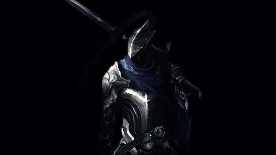 Caption: Artorias The Abysswalker In Action Wallpaper