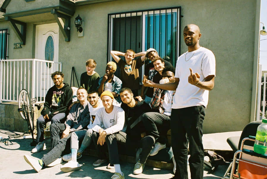 Caption: Brockhampton - Best American Boyband Wallpaper