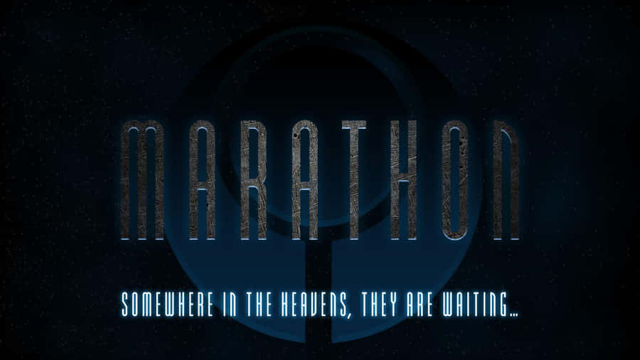 Caption: Dynamic Spirit Of Chicago Marathon Wallpaper