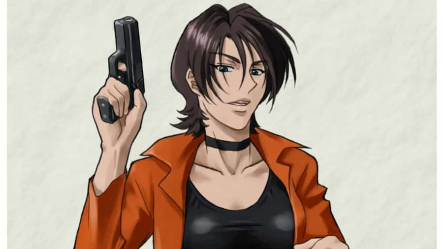 Caption: Electra Ovilo - A Striking Character In Cowboy Bebop Wallpaper