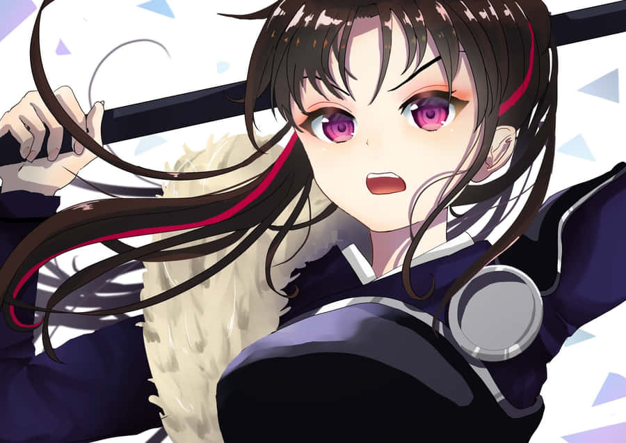 Caption: Elegant Setsuna Gracefully Stands Amidst A Serene, Ethereal Dream World. Wallpaper