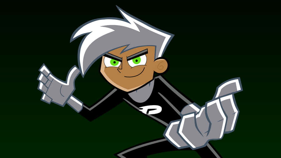 Caption: Embrace The Adventure With Danny Phantom Wallpaper