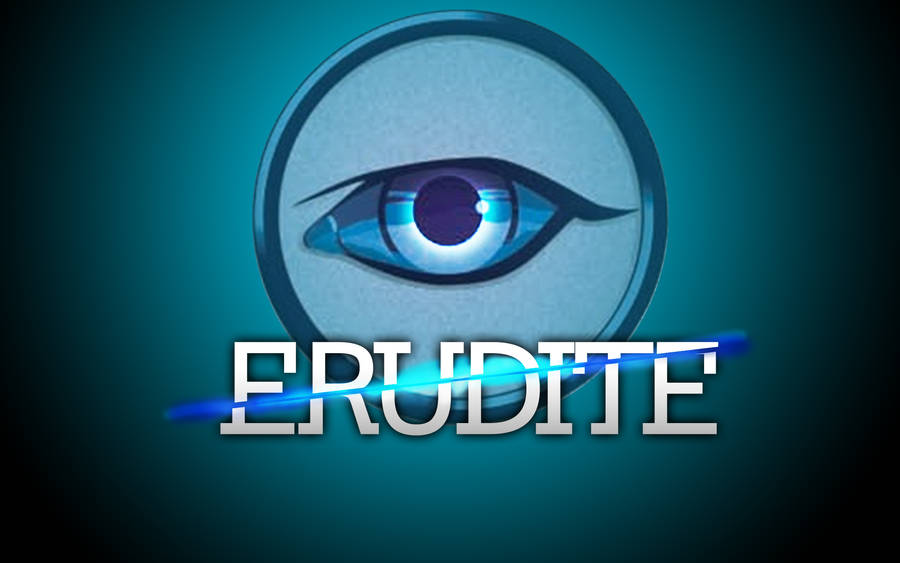 Caption: Erudite Faction Symbol From The Movie Divergent Wallpaper