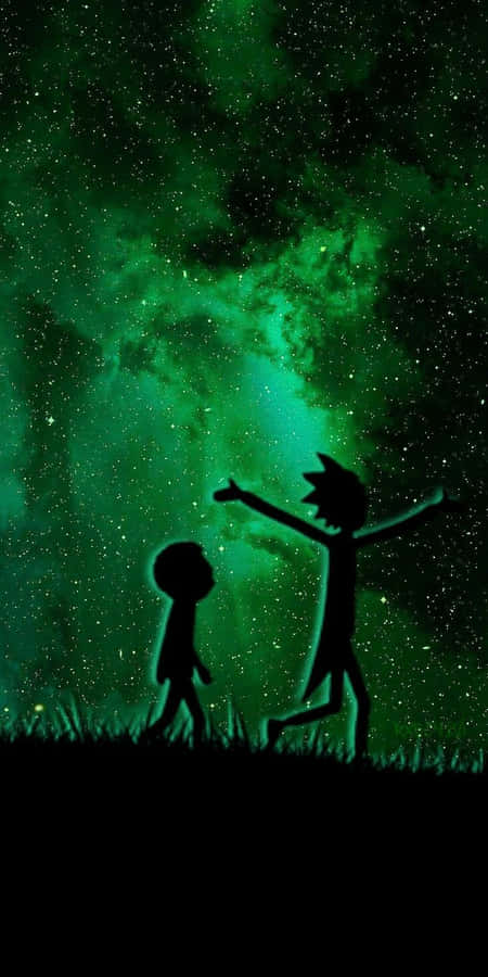 Caption: Evil Morty Takes Control Wallpaper