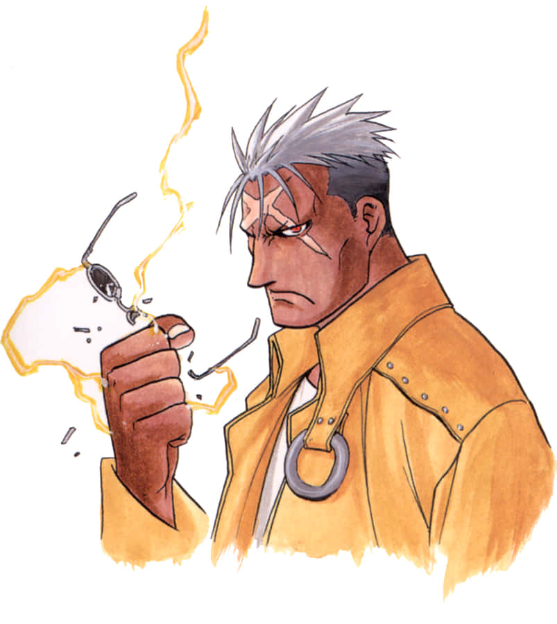 Caption: Fullmetal Alchemist - The Vengeful Scar Wallpaper