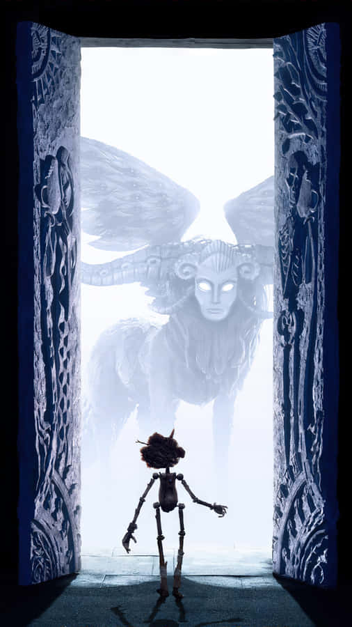 Caption: Guillermo Del Toro's Pinocchio Movie Poster Featuring Characters And Magical Settings Wallpaper