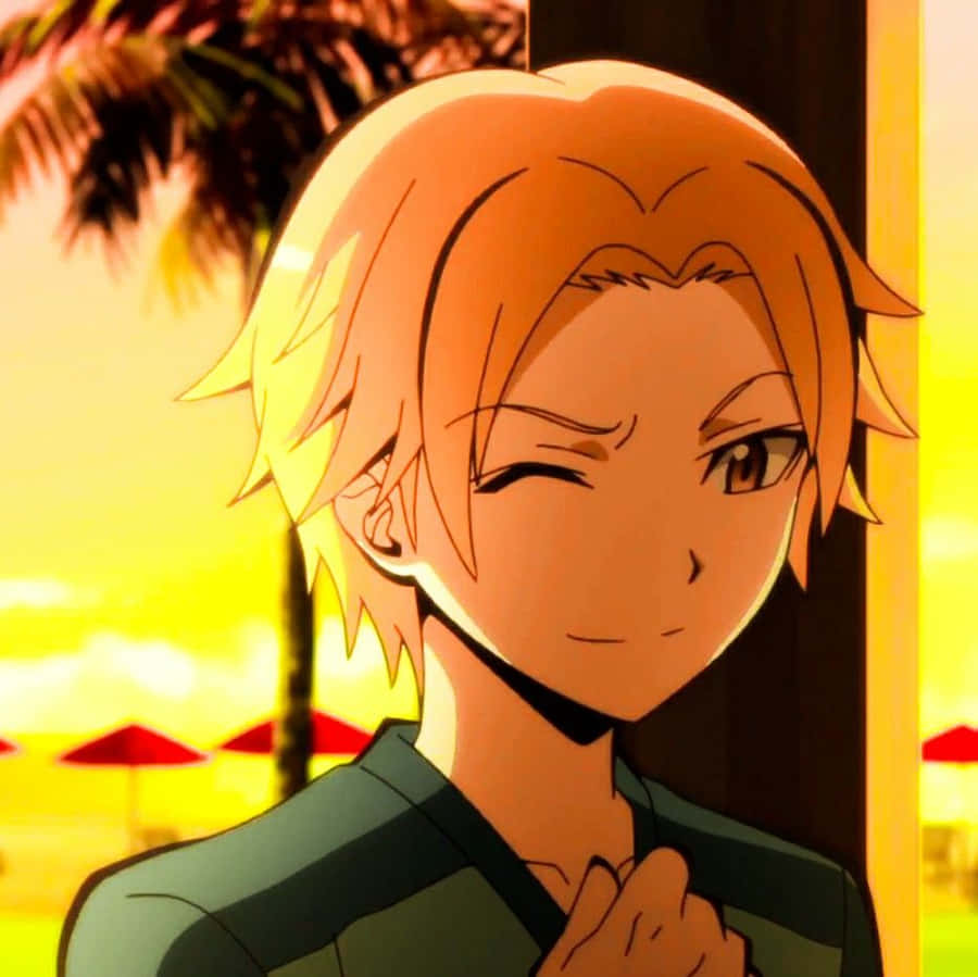 Caption: Hiroto Maehara In Action Wallpaper