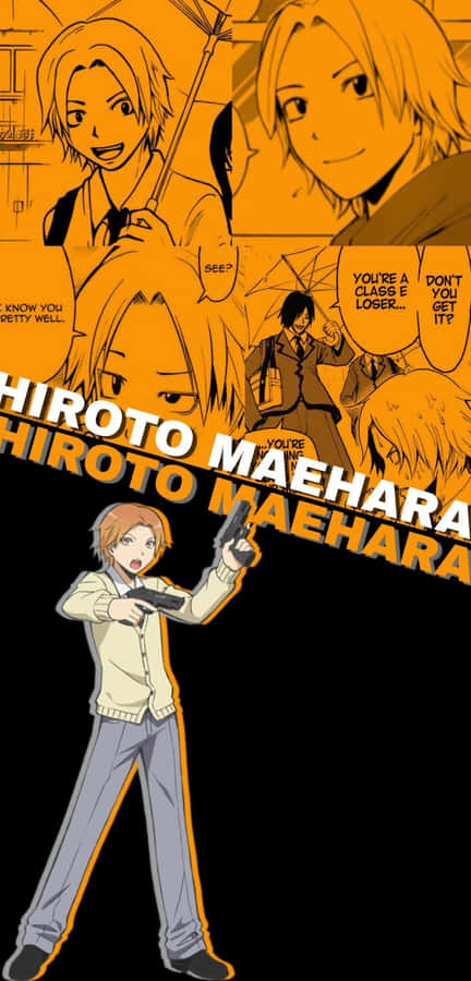 Caption: Hiroto Maehara In Deep Thought Wallpaper