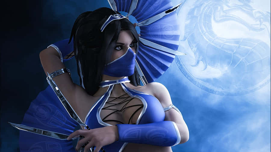 Caption: Iconic Mortal Kombat Characters In Action Wallpaper