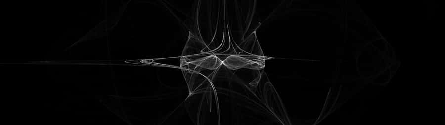 Caption: Interplay Of Geometry - A Hyperbolic Abstract Wallpaper