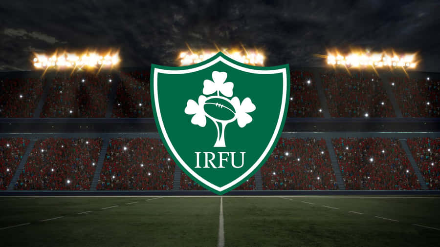 Caption: Ireland Rugby Team In Action Wallpaper