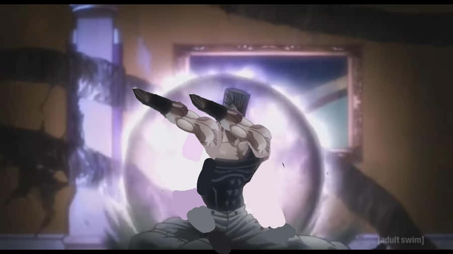 Caption: Jean Pierre Polnareff, A Powerful Stand User Wallpaper