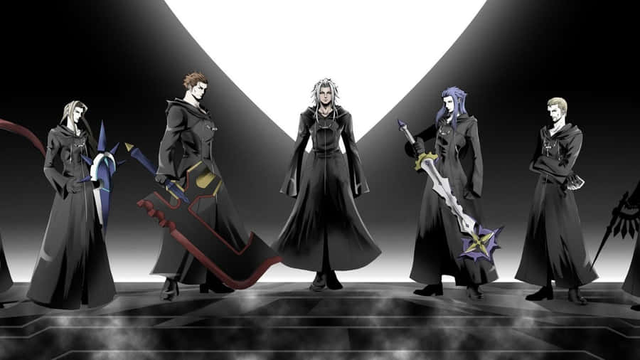 Caption: Kingdom Hearts Organization Xiii Wallpaper Wallpaper
