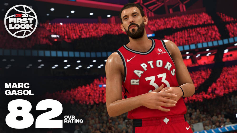 Caption: Marc Gasol - Nba 2k20 Player Profile Wallpaper