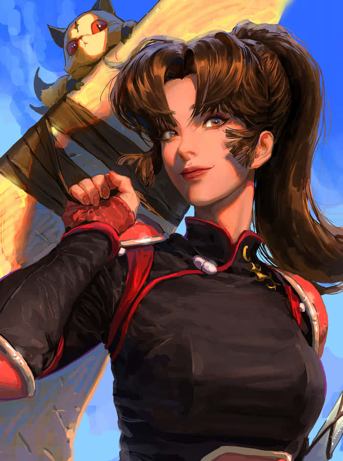 Caption: Mesmerizing Depths Of The Sango Village Wallpaper