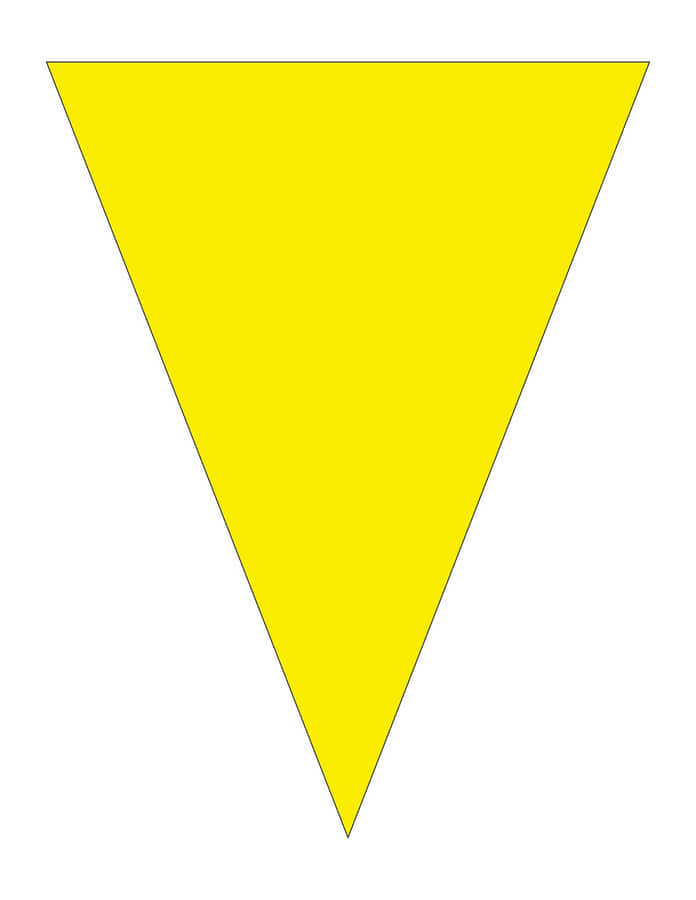 Caption: Modern Yellow Triangle Design Wallpaper