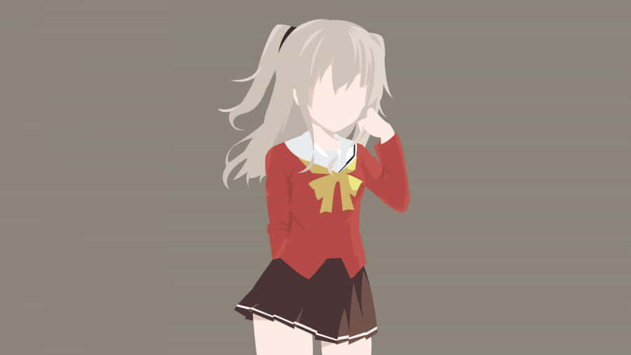 Caption: Nao Tomori - The Enigmatic Beauty Of Charlotte Anime. Wallpaper