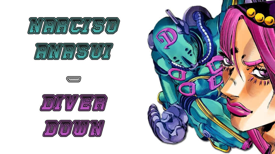 Caption: Narciso Anasui Unleashing His Stand Ability Wallpaper