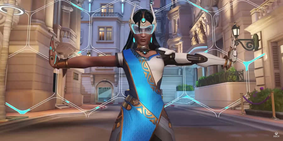 Caption: Overwatch Symmetra - Master Of Light Manipulation Wallpaper