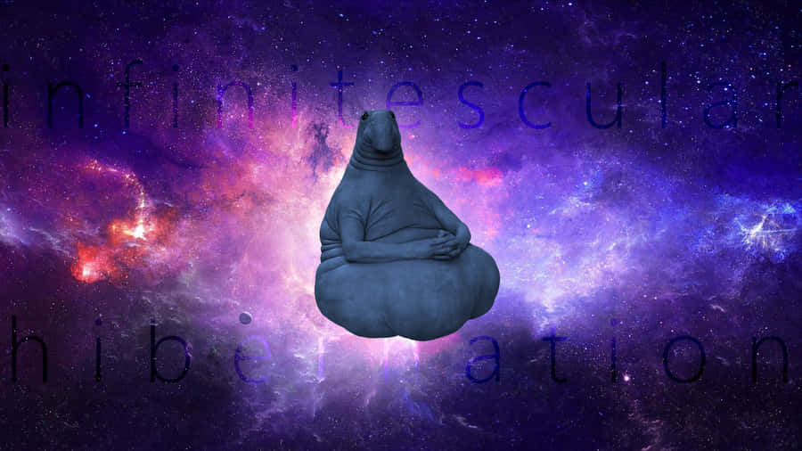 Caption: Peaceful Hibernation In The Winter Forest Wallpaper