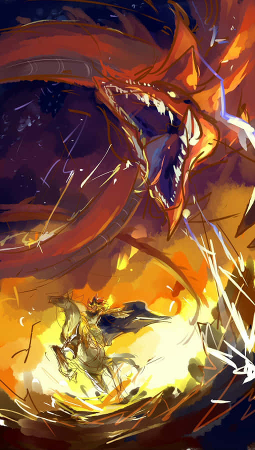 Caption: Pharaoh Atem - The Legendary Ruler Of Ancient Egypt Wallpaper