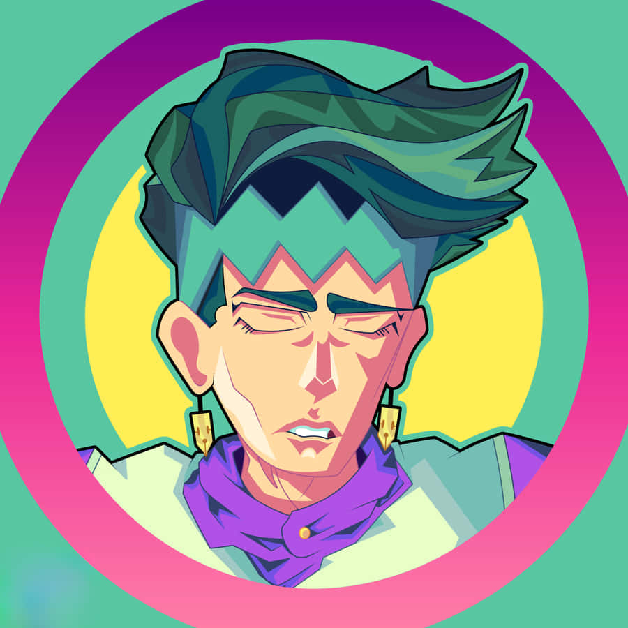 Caption: Rohan Kishibe, A True Visionary Artist Wallpaper