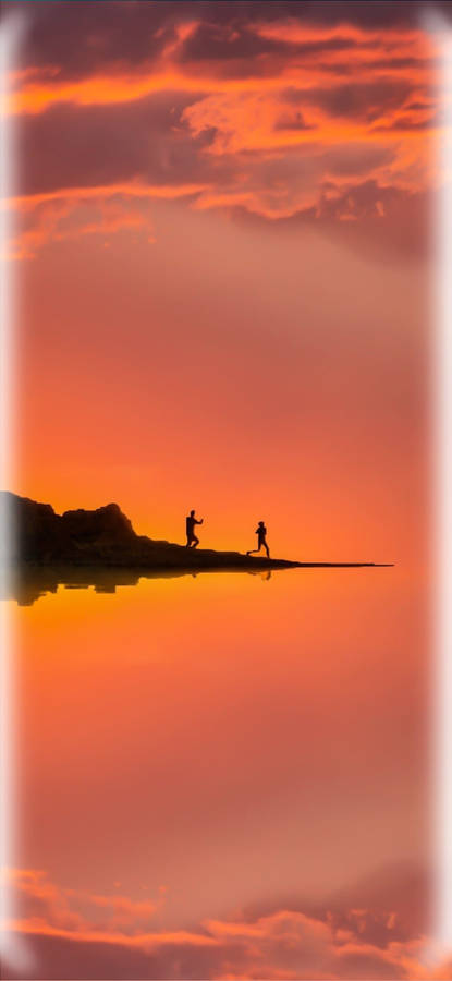 Caption: Romantic Sunset View On Samsung Full Hd Wallpaper