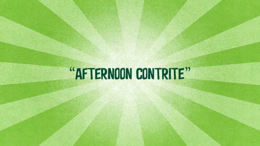 Caption: Serene Afternoon Contrite Wallpaper