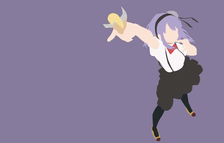 Caption: Serene Minimalist Landscape Wallpaper