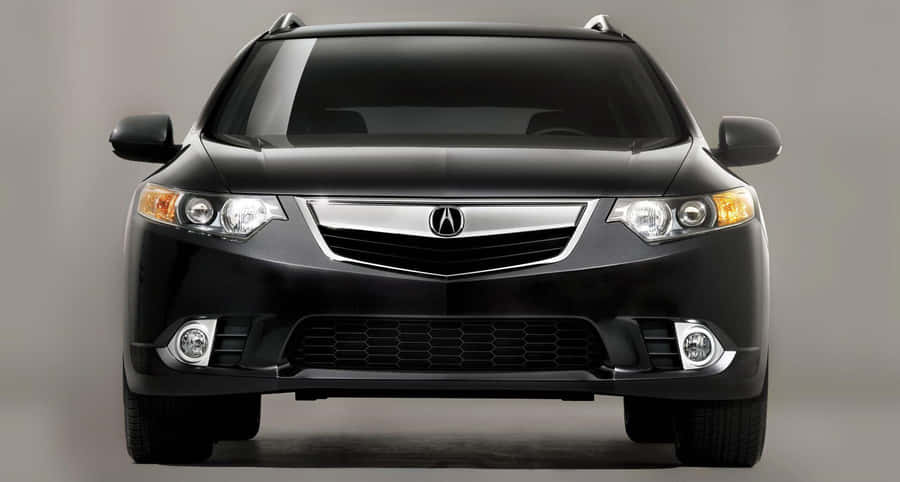 Caption: Sleek Acura Tsx On The Open Road Wallpaper