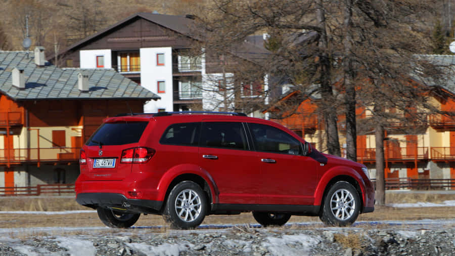 Caption: Sleek And Modern Fiat Freemont Wallpaper