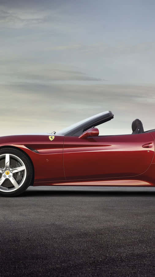 Caption: Sleek And Stylish Ferrari California T Wallpaper