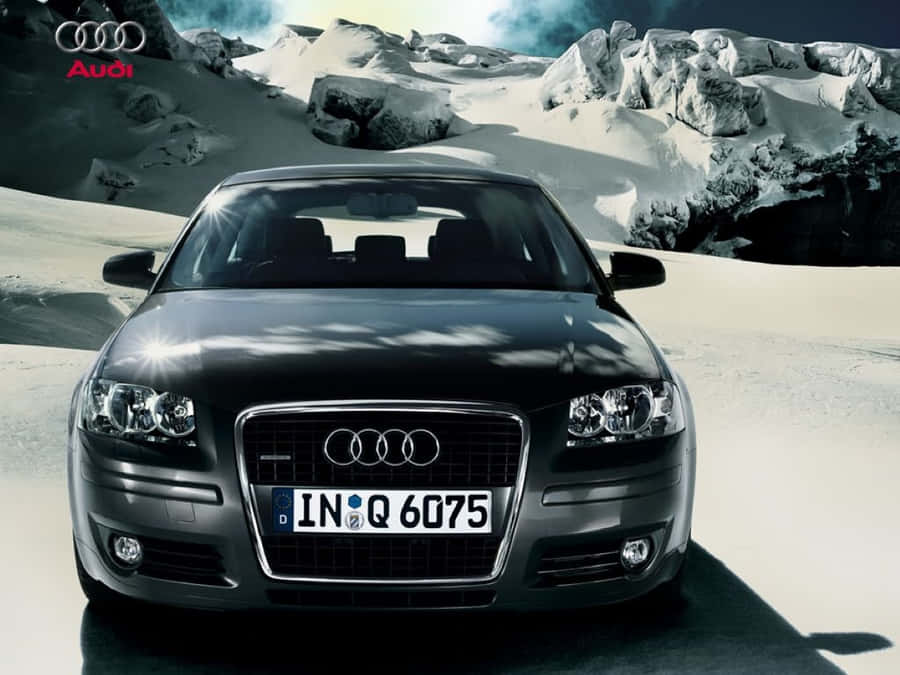Caption: Sleek Audi A3 On The Open Road Wallpaper