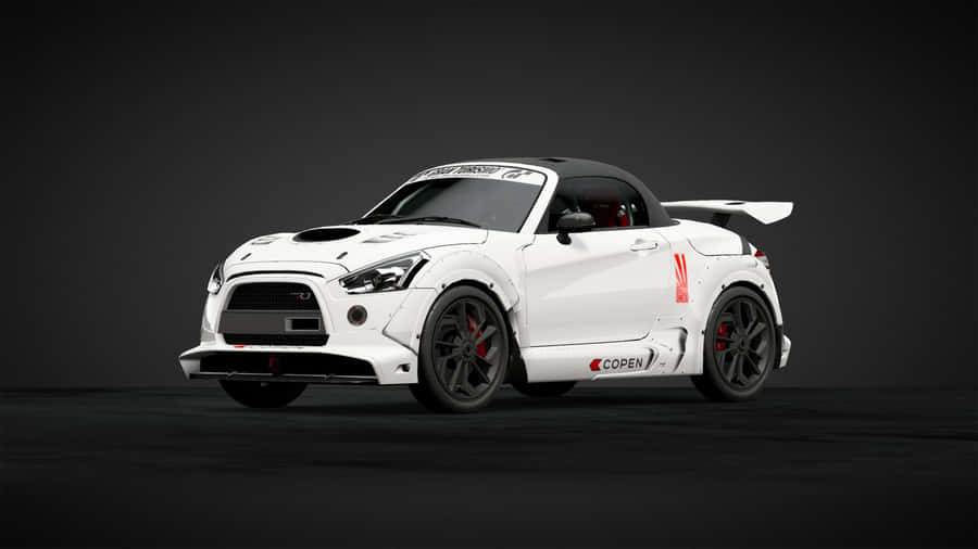 Caption: Stunning Daihatsu Copen At Dusk Wallpaper