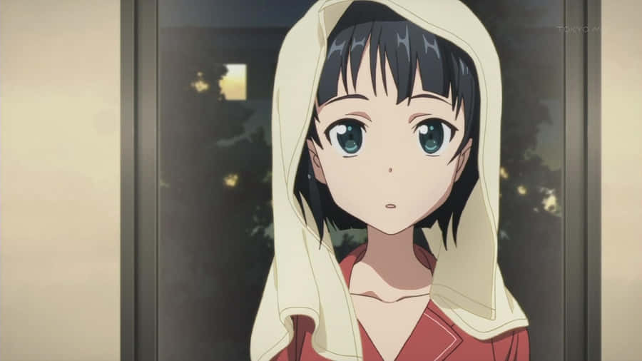 Caption: Suguha Kirigaya In Virtual Reality Gear Wallpaper