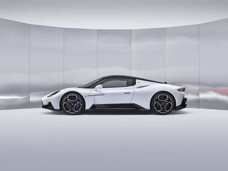 Caption: The Epitome Of Luxury: The Classy Maserati Mc20 Wallpaper