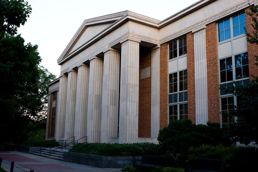 Caption: The Exquisite University Of Georgia Library Wallpaper
