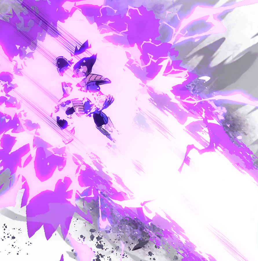 Caption: Vegeta Unleashes Galick Gun Attack Wallpaper
