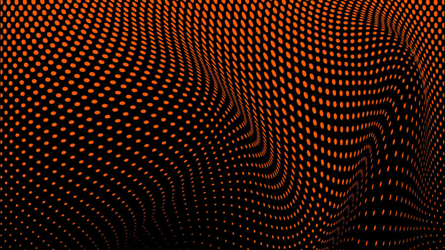 Caption: Vibrant Black And Orange Abstract Wallpaper Wallpaper