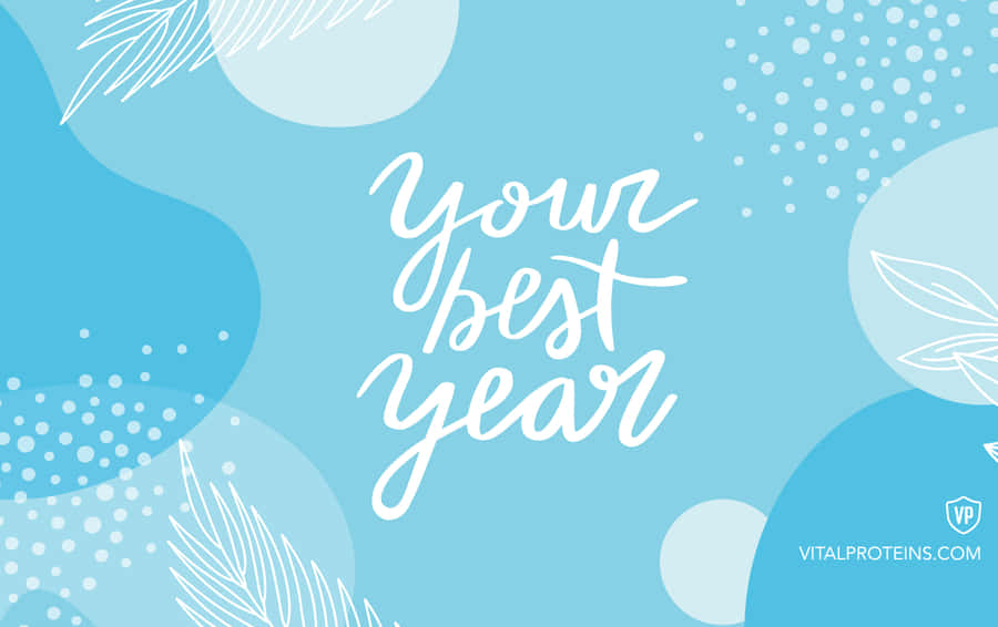 Caption: Vital Motivational Quote For The Year Wallpaper