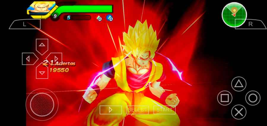 Caption: When Power Unleashes: A Scene From Dragon Ball Super Games Wallpaper