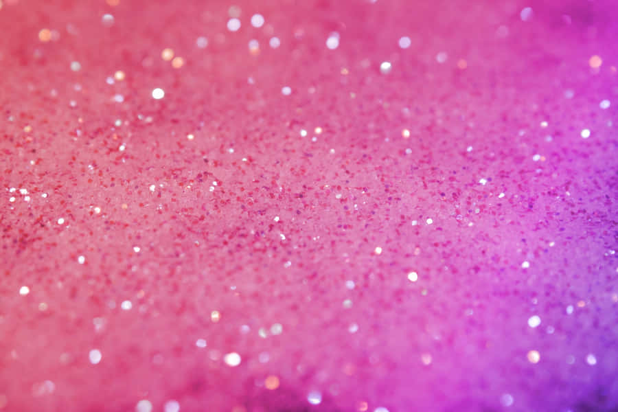 Captivating And Dazzling Pink Sparkles Wallpaper
