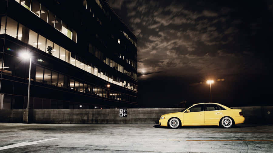 Captivating Audi S4 On A Scenic Route Wallpaper