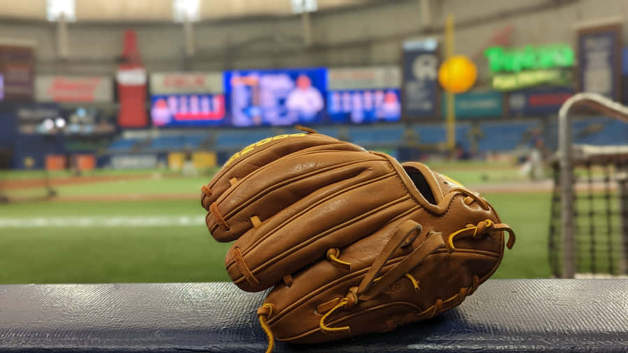 Captivating Baseball Gloves Collection Wallpaper