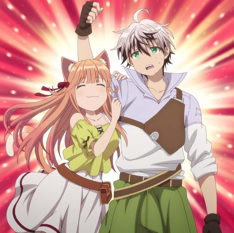 Captivating Beast Tamer With His Loyal Companion Wallpaper