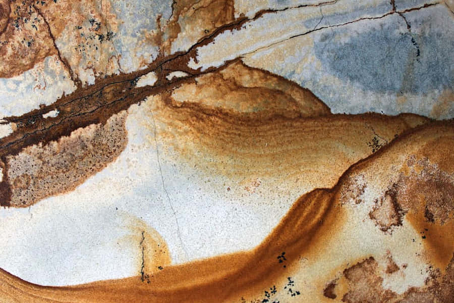 Captivating Brown Marble Texture Wallpaper