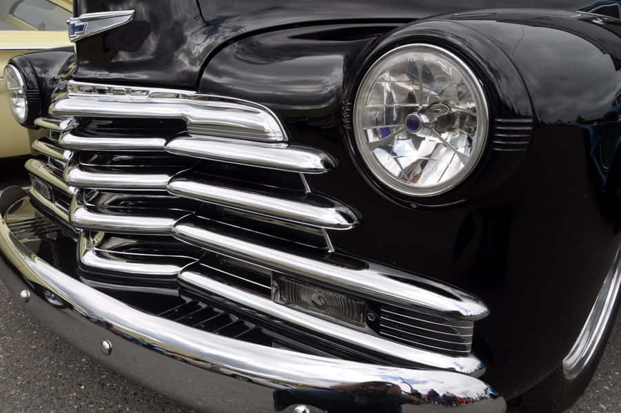 Captivating Car Grill Close-up Wallpaper