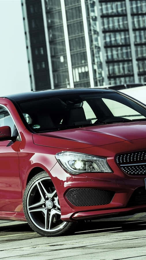 Captivating Elegance: Mercedes-benz Cla-class Wallpaper