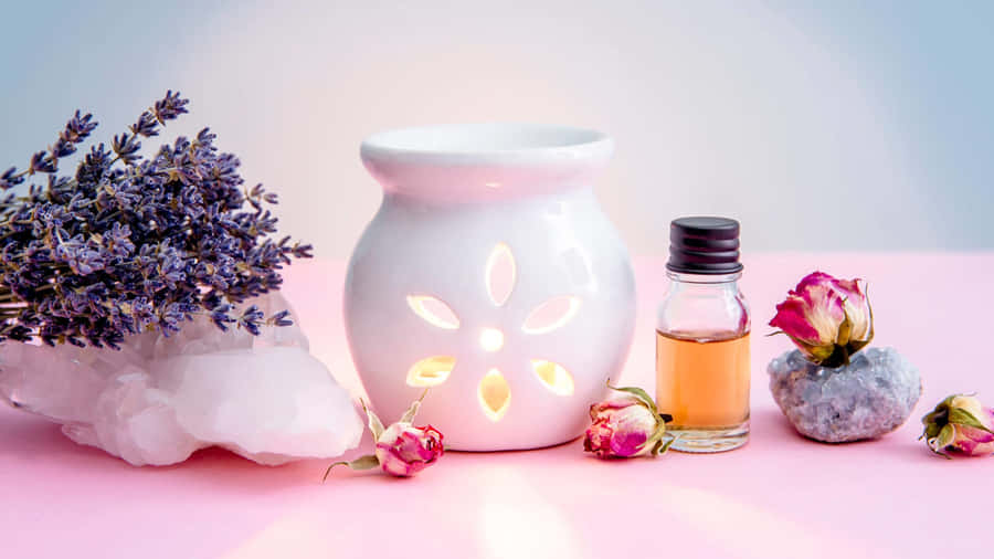 Captivating Floral Fragrance Wallpaper