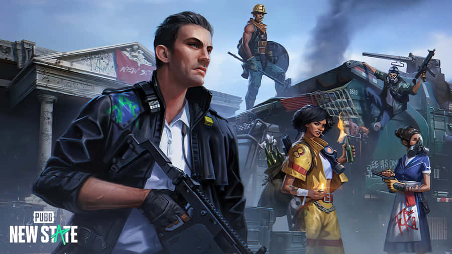 Captivating Fps Gaming Action Wallpaper